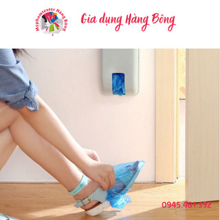 Hộp đựng gọn túi nilon dán tường
