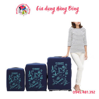  Túi bọc vali Msquare size 20 24 và 28 