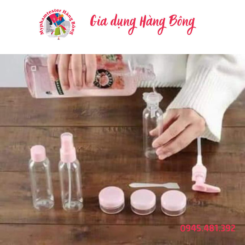 Bộ chiết mỹ phẩm 7 món