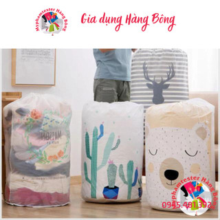 Túi đựng chăn chống thấm tròn rút dây