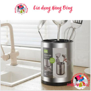 Cắm thìa đũa tròn inox hàng cao cấp