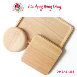 Khay gỗ tre vuông, chữ nhật sang chảnh
