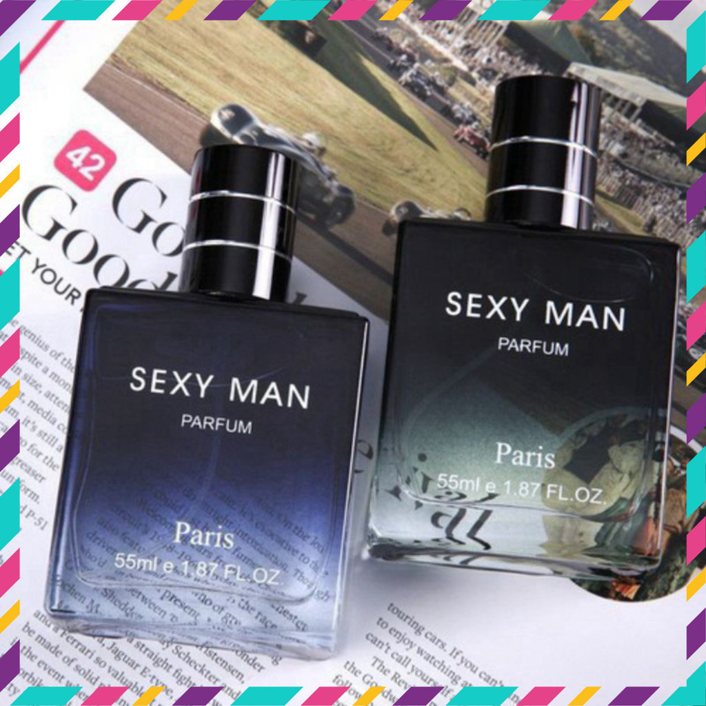 {loại 1} 🌈 Fullbox Nước Hoa Nam Sexy Man Parfum 55ml Siêu Cuốn Hút, Hương Thơm Tươi Mới Thanh Mát Quyến Rũ Nàng