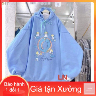 Áo hoodie thiên thần nhỏ LN11 , áo thun nam nữ, áo thun dài tay, sét bộ mặc ở nhà -DVGIT