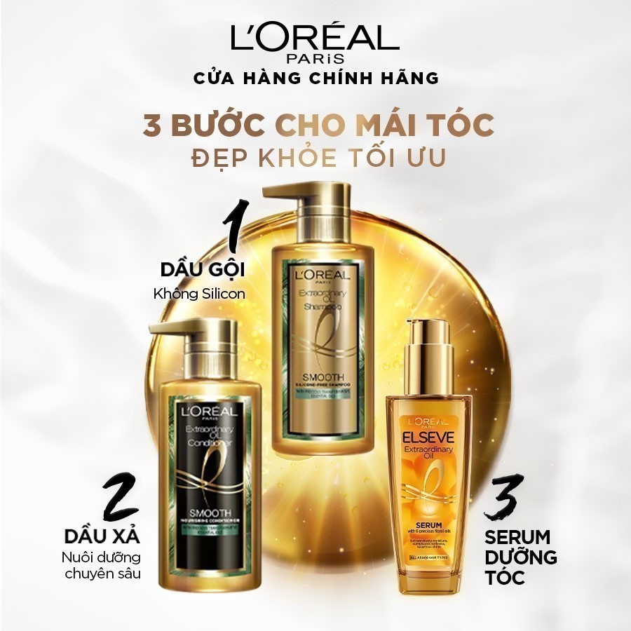 Dầu dưỡng tóc  L'Oreal Paris Elseve Extraordinary Oil 100ml