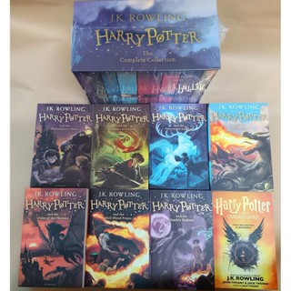 Combo Harry Potter trọn bộ 8 quyển - Bản Tiếng Anh