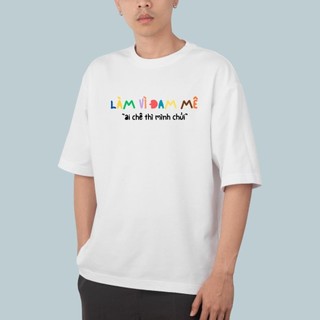 Áo thun AI CHÊ MÌNH CH.Ử.I vải cotton oversize tay lỡ form rộng AP