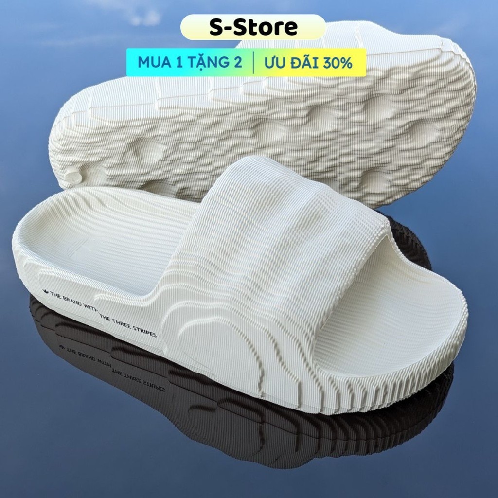 [s-store] Dép bánh mì ADILETTE 22 SLIDE , Dép quai ngang nam nữ SLIDE đúc nguyên khối siêu êm thoáng