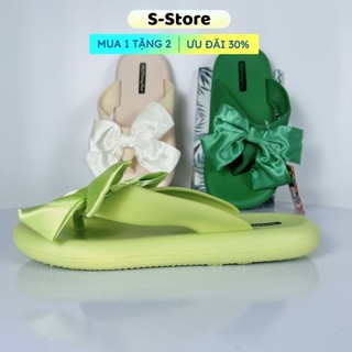 Dép xỏ ngón có thắt nơ cute cho nữ