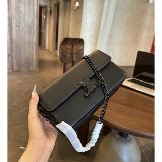 Túi đeo chéo , kẹp nách cl khoá đen