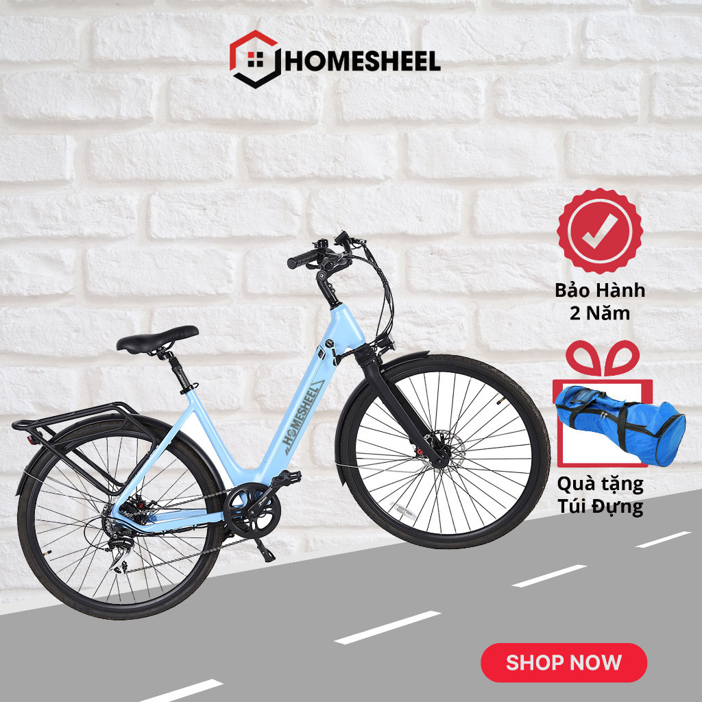 Xe Đạp Điện Thể Thao Homesheel C21, bảo hành 2 năm