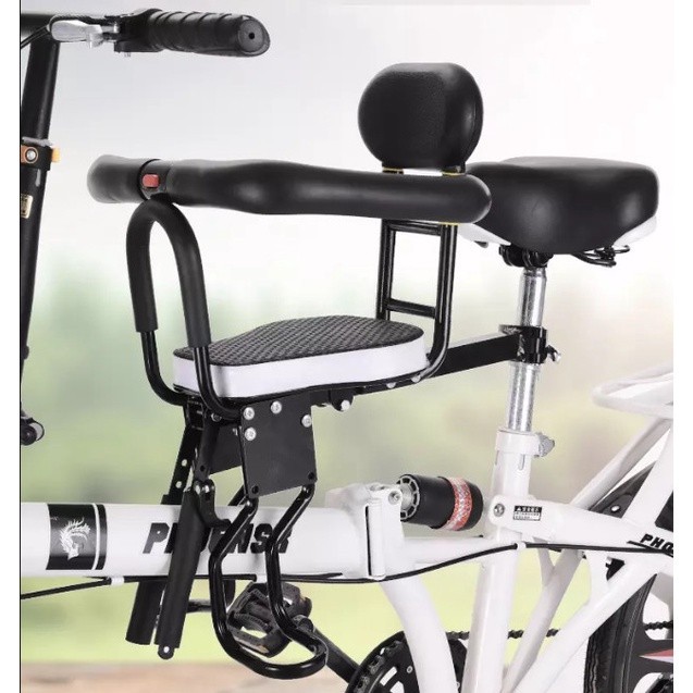 Ghế ngồi phía trước xe đạp, xe đạp điện cho bé HOMESHEEL F1