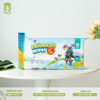 Khăn vải khô đa năng cao cấp Mipbi 200g/300g