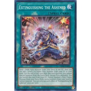 Extinguishing the ashened - lede-en095 - common 1st edition