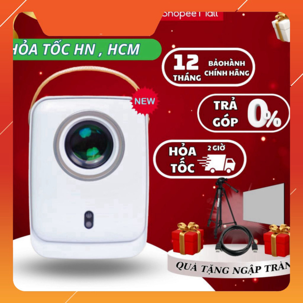 Máy Chiếu Mini BEECUBE X2 MAX Gen 4 Hệ Điều Hành Android + Kết nối Điện thoại + Full HD 1080 - Bảo Hành 12 Tháng