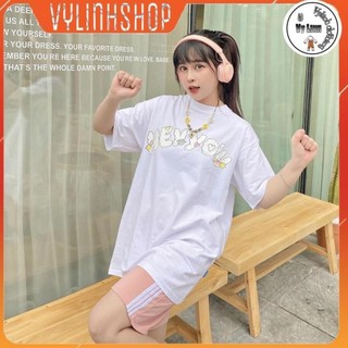 Áo Thun UNISEX SMILING - HEYYOU Phông Cotton Hình Xương Unicorn Vải Mát Co Giãn