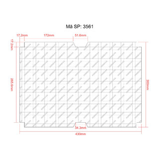 [COMBO 3/1] Bọc sách, bọc vở decal Hồng Hà (tâp 10 chiếc) - 3560/3561