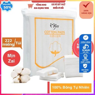 Bông tẩy trang 222 miếng Cao Cấp, Bông tẩy trang cotton pads.