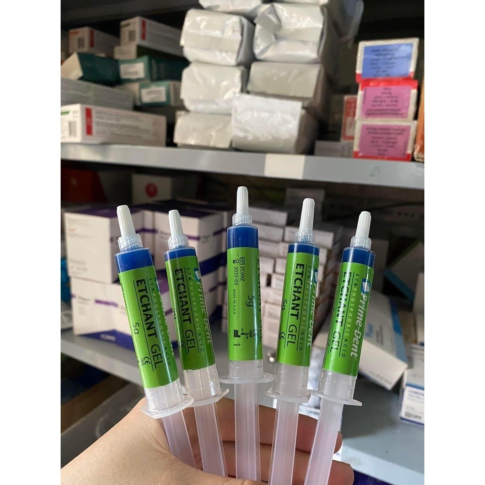 Vật liệu soi mòn Etching gel Prime Dent - Mỹ 5ml