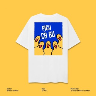 Áo thun PÍCH CÀ PU Basic Tee phông nam nữ tay lỡ AP