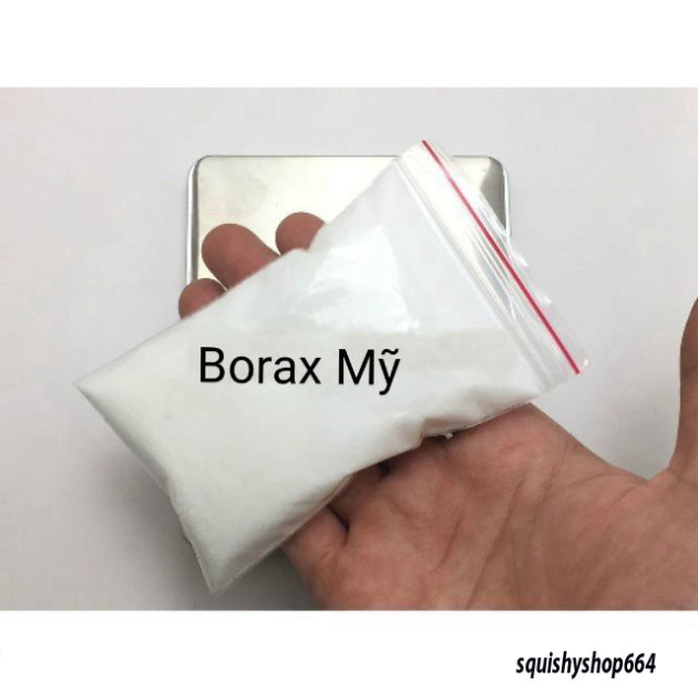 Bột borax/hàn the 100g (nguyên liệu làm slime) ( bán sỉ)