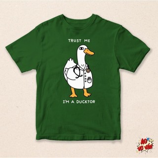 Áo Thun Nam Nữ Local Brand Trust me I'm a Ducktor mặc đi bệnh viện | Áo Vớ Vẩn | Cotton XMCH