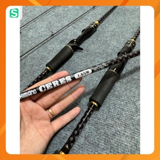 Cần Câu  Lure 2 Khúc Ceres Tải Tĩnh 4.0kg Ngọn M dẻo Đủ size 1M65 - 2M4 (  sản phẩm chỉ có cần  )