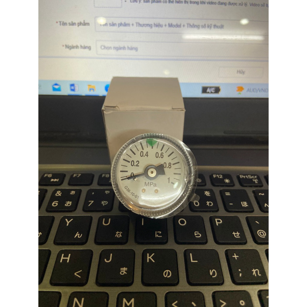 Đồng hồ SMC G36-10-01 ren 13mm