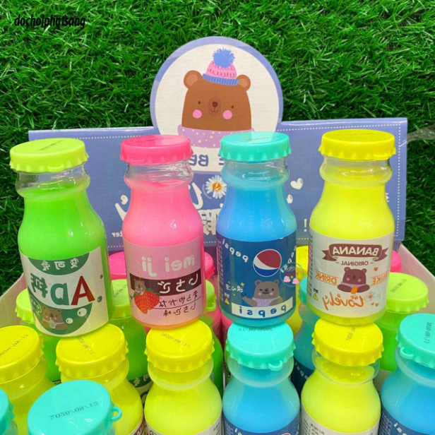 SLIME HÌNH BÌNH SỮA  SLAM DẠNG LỎNG chai nước ngọt