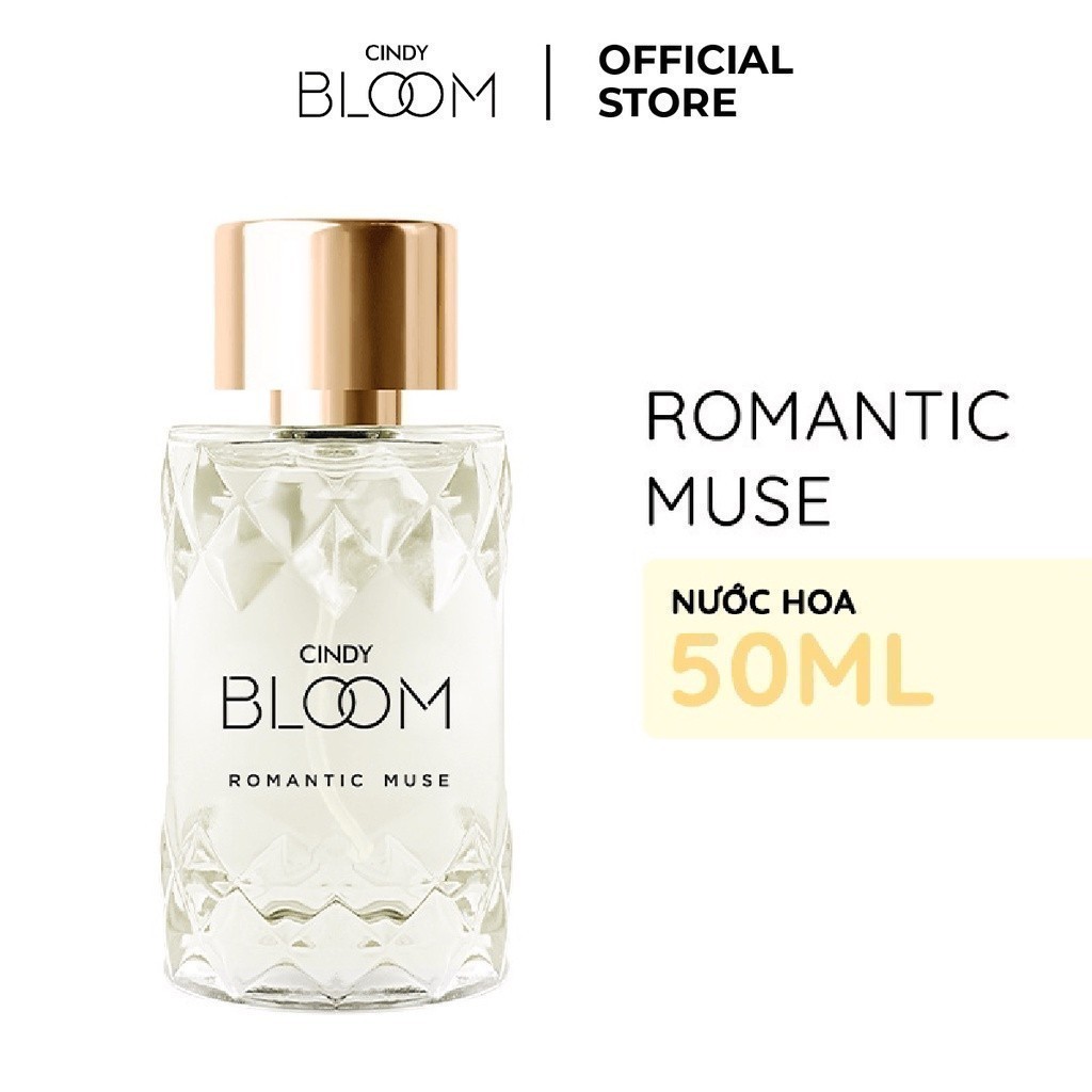 Nước hoa nữ Cindy Bloom Romantic Muse hương quyến rũ lãng mạn 50ml