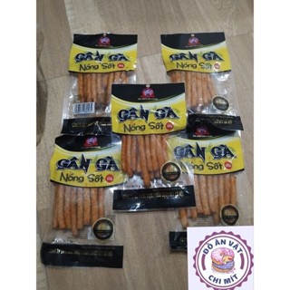 Bán sỉ Snack Gân gà nóng sốt Ba Anh Em foods bịch 30 gói cay cay ngon ngon