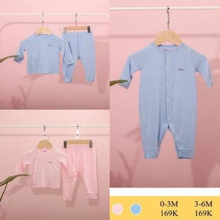 Amour - Bộ sơ sinh và body cho bé 0-6 tháng trai gái