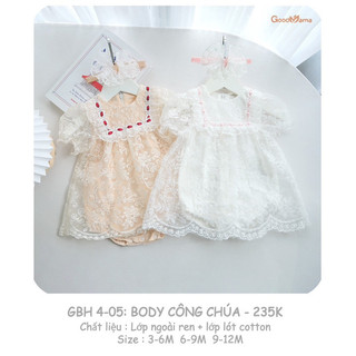 Goodmama Váy body goodmama cho bé gái