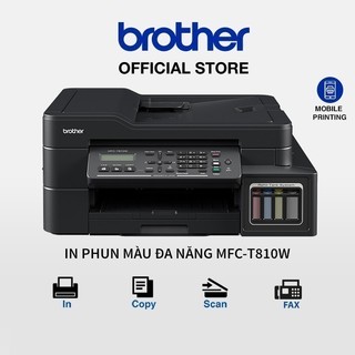 Máy in phun (có Fax) Brother MFC-T810W