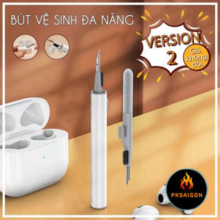 Bộ dụng cụ vệ sinh tai nghe bluetooth, điện thoại, máy tính, laptop đa năng 8 trong 1 .