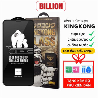 Kính cường lực iphone Kingkong, cường lực iphone 6 6s 7 8 7plus 8plus x xs xsmax 11 12 13 14 pro promax .