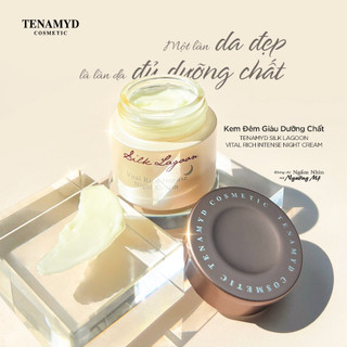 Kem Đêm Giàu Dưỡng Chất - Chống Lão Hóa -Tenamyd Silk Lagoon Vital Rich Intense Night Cream 60g