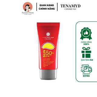 Kem siêu chống nắng, dưỡng trắng da SPF 50+/PA+++ - Tenamyd- SUNSCREEN SPF 50+/ PA+++