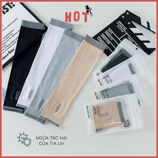 Găng tay chống nắng chất liệu thun lạnh thoáng mát, chóng nắng chống tia UV tốt - Hot Store