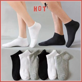 Tất cổ ngắn chất vải co giãn 4 chiều thoáng khí, vớ nữ nam chống hôi chân - Hot Store