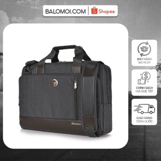 [CHÍNH HÃNG] Túi xách laptop Mikkor The Ralph Briefcase Graphite thiết kế nhiều ngăn chứa đồ rộng rãi - BALOMOI.COM