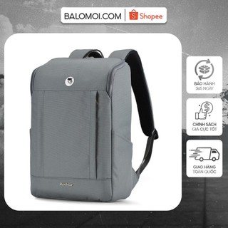 [CHÍNH HÃNG] Balo laptop thời trang nam nữ Mikkor The Kalino Light Grey chất vải chống thấm nước tốt - BALOMOI.COM