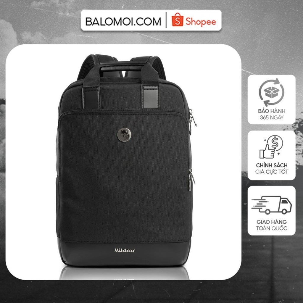 Balo laptop Mikkor The Willis Black