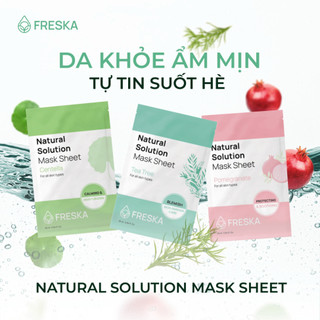 Mặt nạ giấy Freska Natural Solution Mask Sheet 25ml/miếng