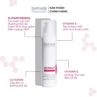  Kem Dưỡng Ẩm Phục Hồi Biotrade Acnaut Hydro Active Cream 60ml