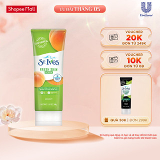 Sữa rửa mặt tẩy tế bào da chết St.Ives chiết xuất Trái Mơ 90G