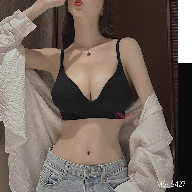 Áo Lót Su Lưng Chữ U Mút Mỏng Không Gọng VINGO Mặc Áo Váy Hở Lưng và Sát Nách Mùa Hè S427 VNGO