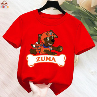 ơ Gía sỉ) Áo thun trẻ em hình con chó zuma ( Bé trai và gái).áo cho bé từ 6kg-30kg.AL45.