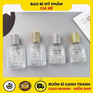 Chai lọ chiết nước hoa ❂ chai lọ đựng nước hoa gai 30ml valentino đựng dầu thơm , phụ kiện du lịch