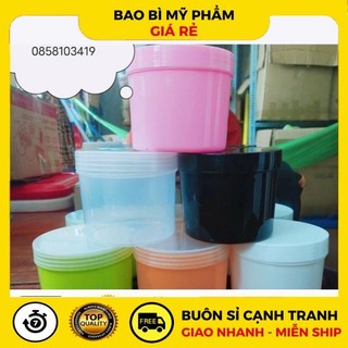 Hủ hấp dầu 500g/hủ đựng kem body 500g nhiều màu